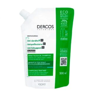 Vichy Dercos Technique Anticaspa Champô Cc Oleoso Refill 500Ml