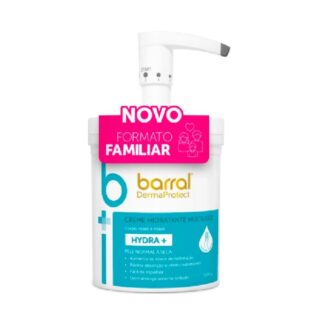 Barral DermaProtect Hydra+ Creme Hidratante Multiusos, foi desenvolvido para o cuidado diário da pele normal a seca de toda a família, sendo adequado para corpo, rosto e mãos.