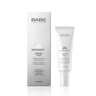 Babé Despigment+ Contrl Fluid, Control Fluid é um fluido hidratante ligeiro para uso diário que ilumina, uniformiza e renova a pele.