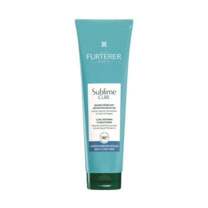Rene Furterer Sublime Curl Condicionador desembaraçador Definição de Caracóis, bálsamo com ingredientes ativos naturais, para caracóis definidos e controle do frisado.