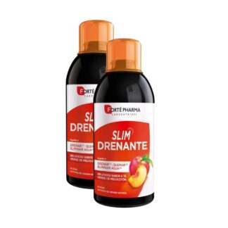 Forté Pharma Slim Drenante Chá Verde_Pêssego 2x500ml