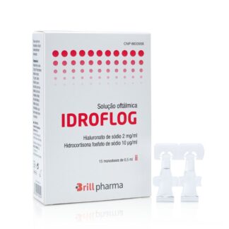 Idroflog Solução Oftálmica Monodoses 15x0,5ml