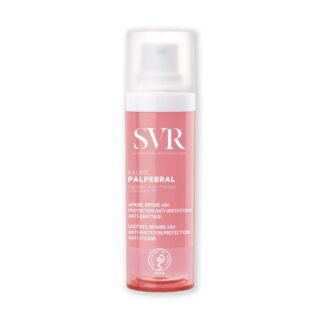 SVR Palpebral Baume, apresentando 30ml de bálsamo suavizante, reparador e anti-prurido