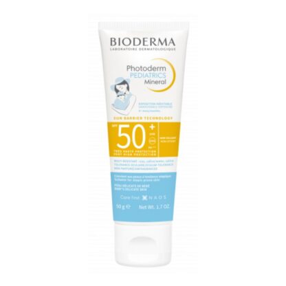 Apresentamos o Bioderma Photoderm Pediatrics Creme Mineral SPF50+ 100ml,
