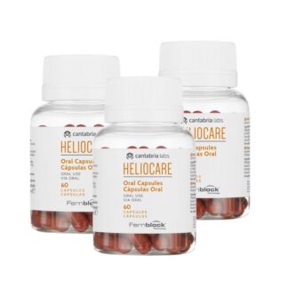 Heliocare 60 Cápsulas - Pack 3 - Proteção Avançada Contra o Sol