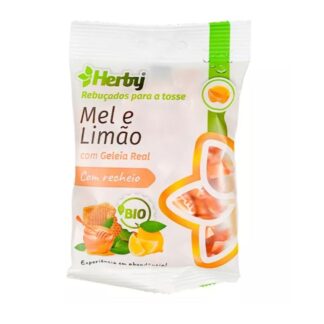 Herby apresenta os seus Rebuçados para a Tosse Mel e Limão com Geleia Real, uma escolha perfeita para quem procura alívio natural para a garganta