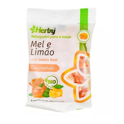 Herby apresenta os seus Rebuçados para a Tosse Mel e Limão com Geleia Real, uma escolha perfeita para quem procura alívio natural para a garganta