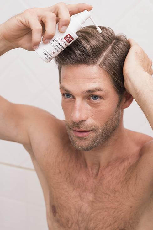Rotina de prevenção da queda do cabelo