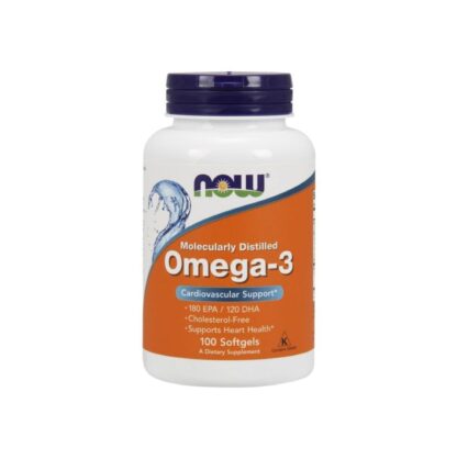 Omega 3  – 1000 mg - 100 cápsulas – Now
