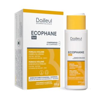 Ecophane Fort Comprimidos + Ecophane Soft Champô Ultra Suave 500