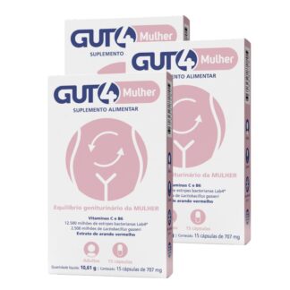GUT 4 Mulher 3x15 Cápsulas