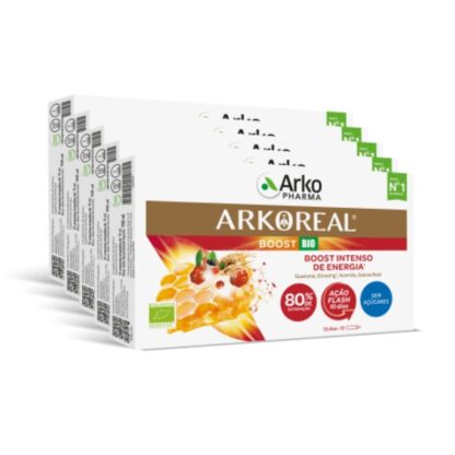 Arkoreal Boost Bio - 10 Ampolas - Leve 5 Pague 4