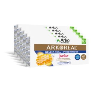 Arkoreal Geleia Real + Probióticos Kids - 5 Unidoses - Leve 5 Pague 4