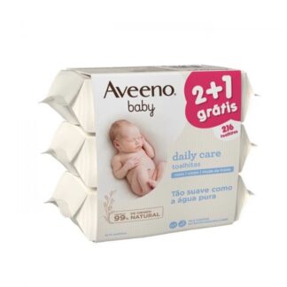 Aveeno Baby Toalhitas 3x72 unidades