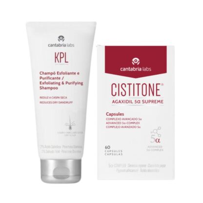 Cistitone Agaxidil 5α Supreme 60 Cápsulas +KPL Esfoliante