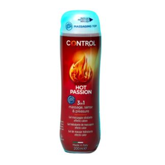 Control Gel de Massagem Hot Passion 200ml
