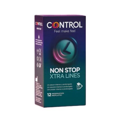 Control Non Stop Xtra Lines 12 Preservativos