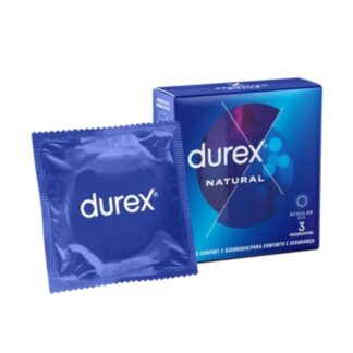 Durex Natural 3 Preservativos