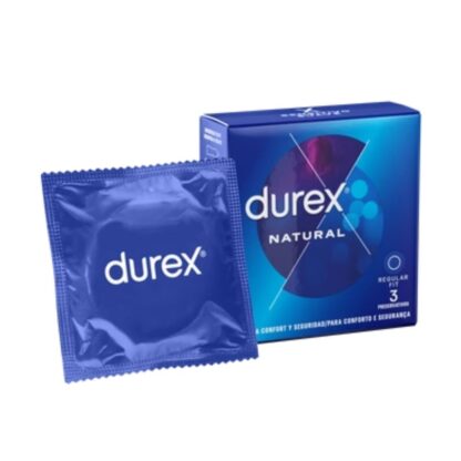 Durex Natural 3 Preservativos