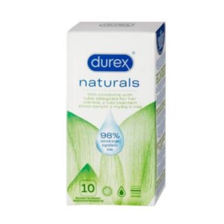 Durex Naturals 10 Preservativos