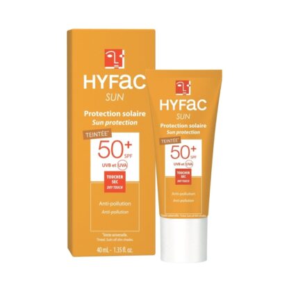 Hyfac SUN-Protección solar con color SPF 50+ 40ml