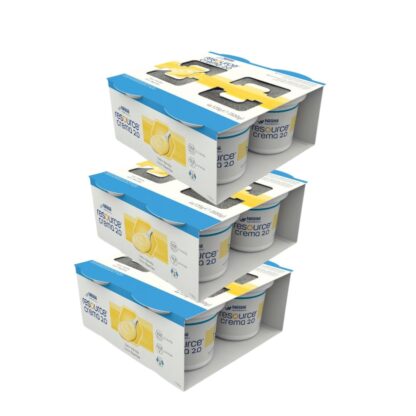 Nestlé Resource Crema 2.0 Baunilha 4x125g - 3 Packs