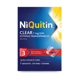 NiQuitin Clear Pensos 7mg - Fase 3 - 14 Dias