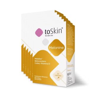 Toskin Melanine 30 Cápsulas - Pack 6