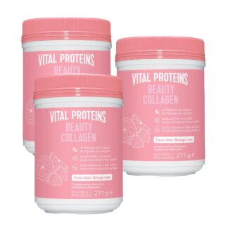 Vital Proteins Beauty Collagen Pó Morango-Limão 3x271gr