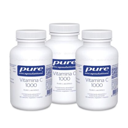 PURE Encap Vitamina C 1000 3x90 Cápsulas