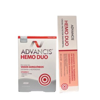 Advancis Hemo Duo 60 Comprimidos + Creme 35ml
