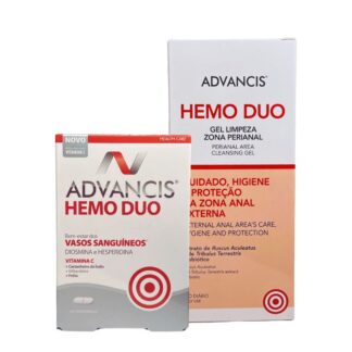 Advancis Hemo Duo 60 Comprimidos + Gel Limpeza