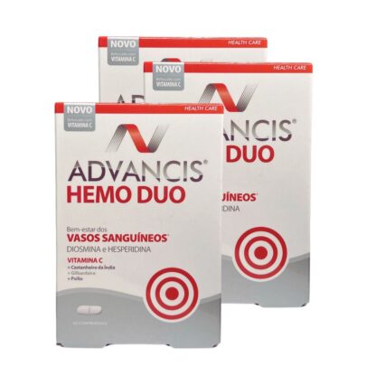 Advancis Hemo Duo 60 Comprimidos – Pack 3