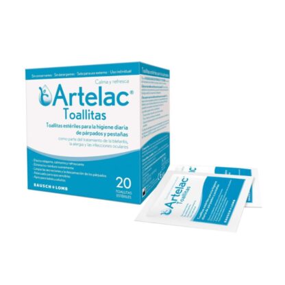 Artelac Toalhitas Limpeza Oftálmica 20 Unidades
