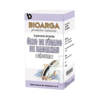 Bioarga Óleo de Fígado de Bacalhau 100 Cápsulas