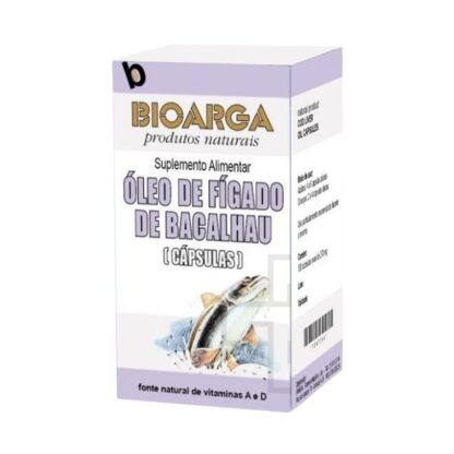 Bioarga Óleo de Fígado de Bacalhau 100 Cápsulas