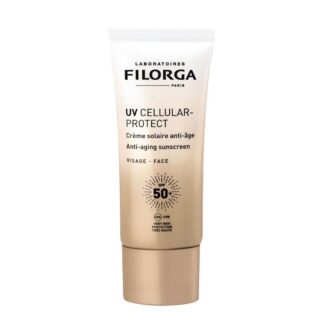 O Filorga UV Cellular-Protect SPF50+ é um protetor solar facial avançado, com uma fórmula multifuncional que protege, corrige, revitaliza e previne os sinais do envelhecimento cutâneo