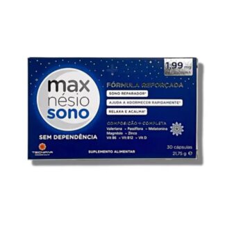 Maxnésio Sono 30 Cápsulas