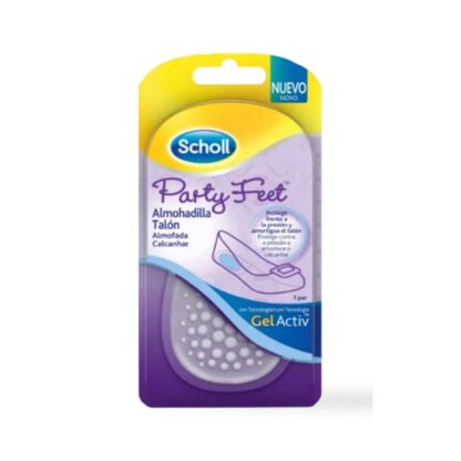 Scholl Plantillas de Gel Activ Party Pies Talón Amortiguador