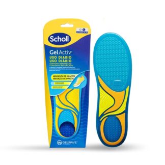 Scholl Palmilhas Gel Activ Uso Diário Homem