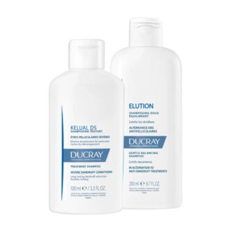Ducray Kelual DS Champô AntiCaspa 100ml + Elution Champô suave 200ml