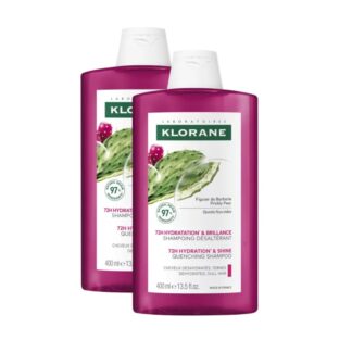 Klorane Champô Figo da Índia Hidratação e Brilho 2x400ml