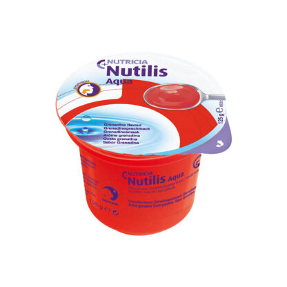Nutilis Aqua Água Gelificada Sabor Roma 12x125gr