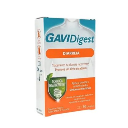 GaviDigest Diarreia – 30 Cápsulas