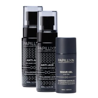 Papillon Anti-Age Plus 2x50ml + Shave Gel 100ml