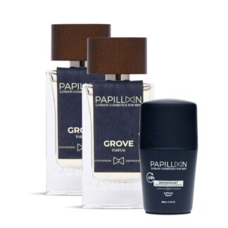 Papillon Grove Eau de Parfum 2x50 ml + Desodorizante