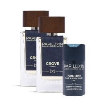 Papillon Grove Eau de Parfum 2x50 ml + Pure Mint 100ml
