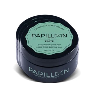 Papillon Paste Cera Fixação Media com Brilho 3x75 gr