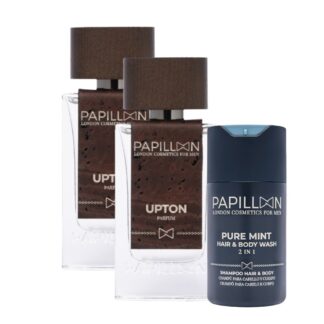 Papillon Upton Eau de Parfum 2x50ml + Pure Mint 100ml