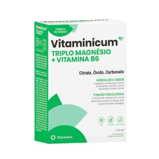 VITAMINICUM TRIPLO MAGNESIO + VIT B6 30 comprimidos
